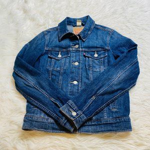 Levi Strauss & Co. Blue Denim Button Up Jacket Outdoor Women's Size Medium